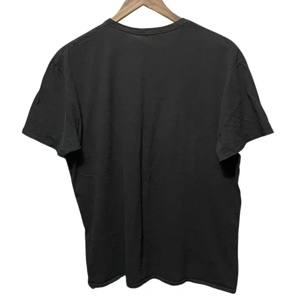 black Michael Jackson artist icon short sleeve concert tour graphic band T-shirt - Picture 4 of 4